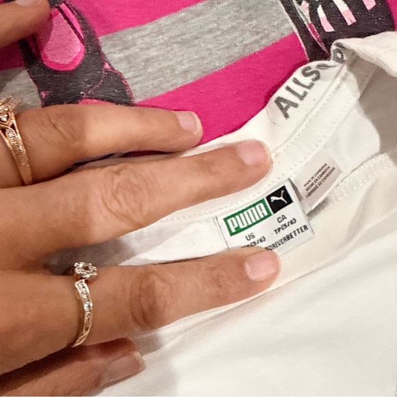 Girls Graphic T-Shirt Bundle Size 6/7 Justice Puma Monster High Healthtex GUC - Picture 5 of 14